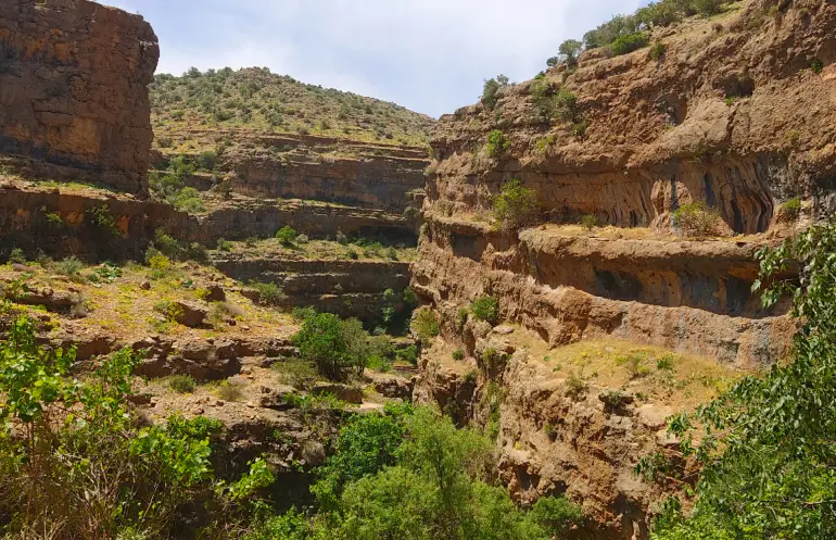 مسیر تنگ گمبیل در استان فارس