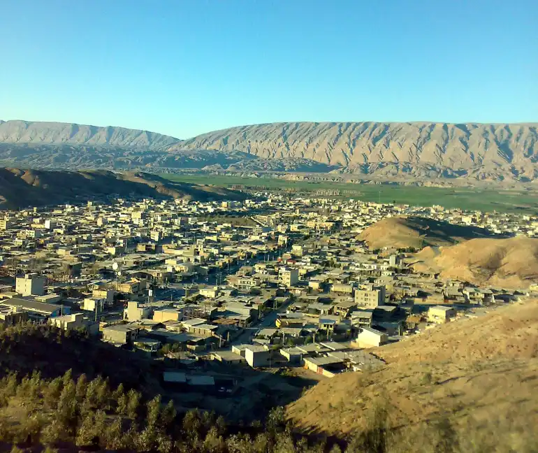 شهرستان دره شهر