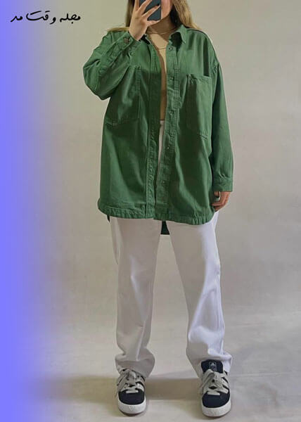 d8b3d8aa-d8b4d984d988d8a7d8b1-d986db8cd985-d8a8daaf-d8a8d8a7-d985d8a7d986d8aad988-1 لباس مناسب ست کردن با شلوار نیم بگ