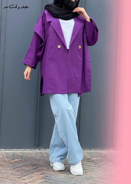 d8b3d8aa-d8b4d984d988d8a7d8b1-d986db8cd985-d8a8daaf-d8a8d8a7-d985d8a7d986d8aad988-daa9d8aadb8c-d8afdaa9d985d987-d8afd8a7d8b1 مدلی از ست مانتو کتی با شلوار نیم بگ