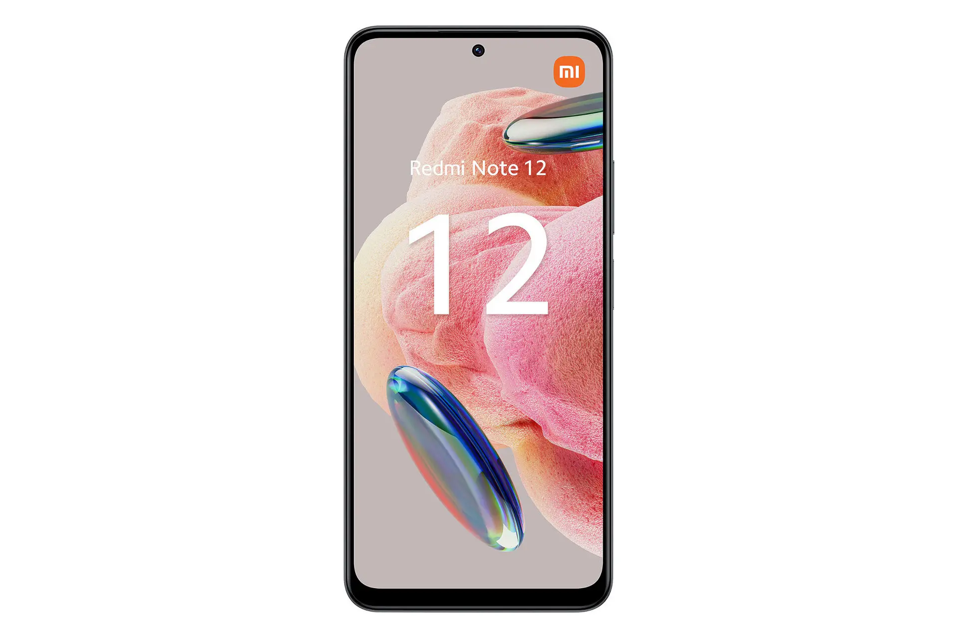 پنل جلو و صفحه نمایش گوشی ردمی نوت 12 شیائومی 4G مشکی / Xiaomi Redmi Note 12 4G