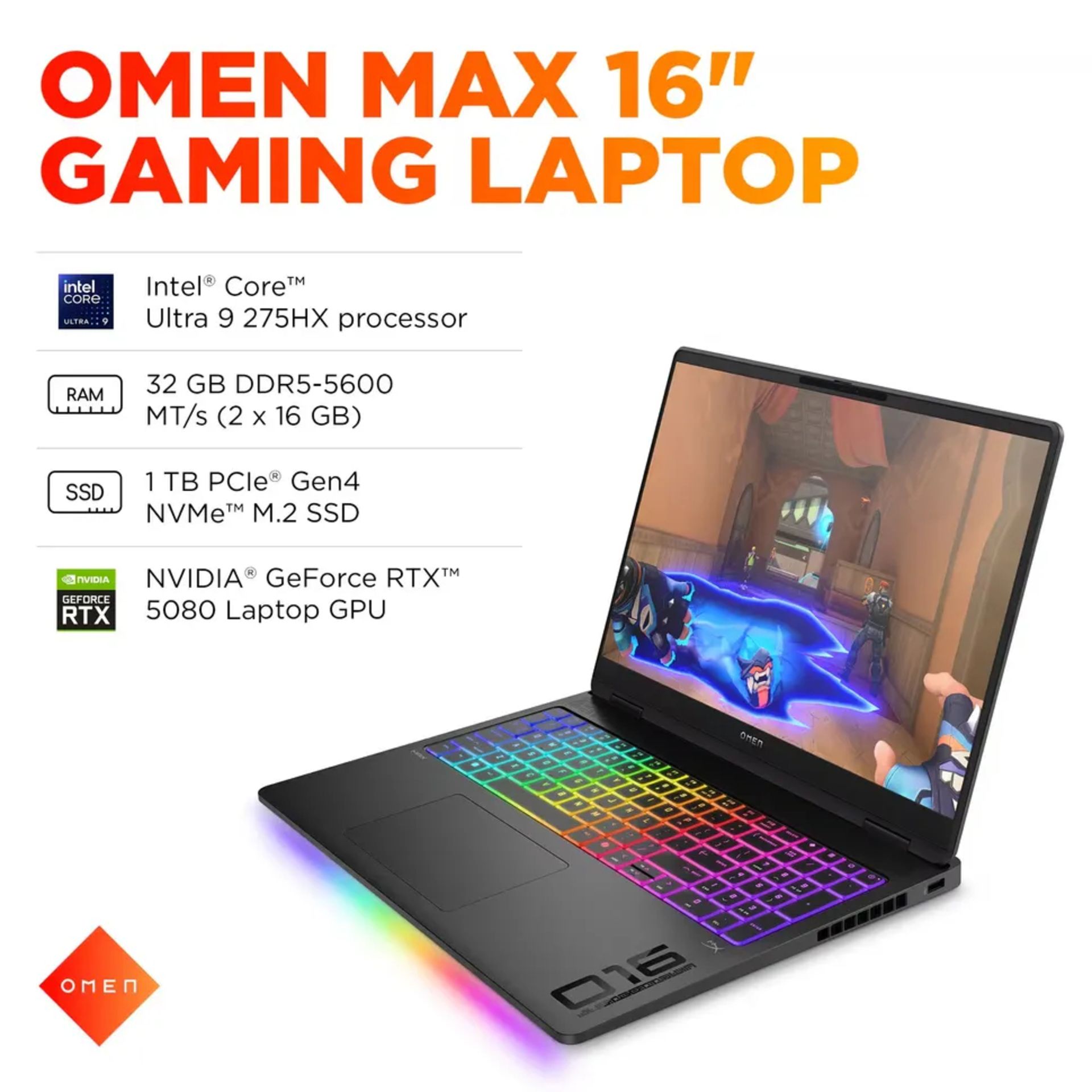 hp-omen-16-max-676ad84061711100211ba218 لپتاپ گیمینگ اچپی Omen 16 Max