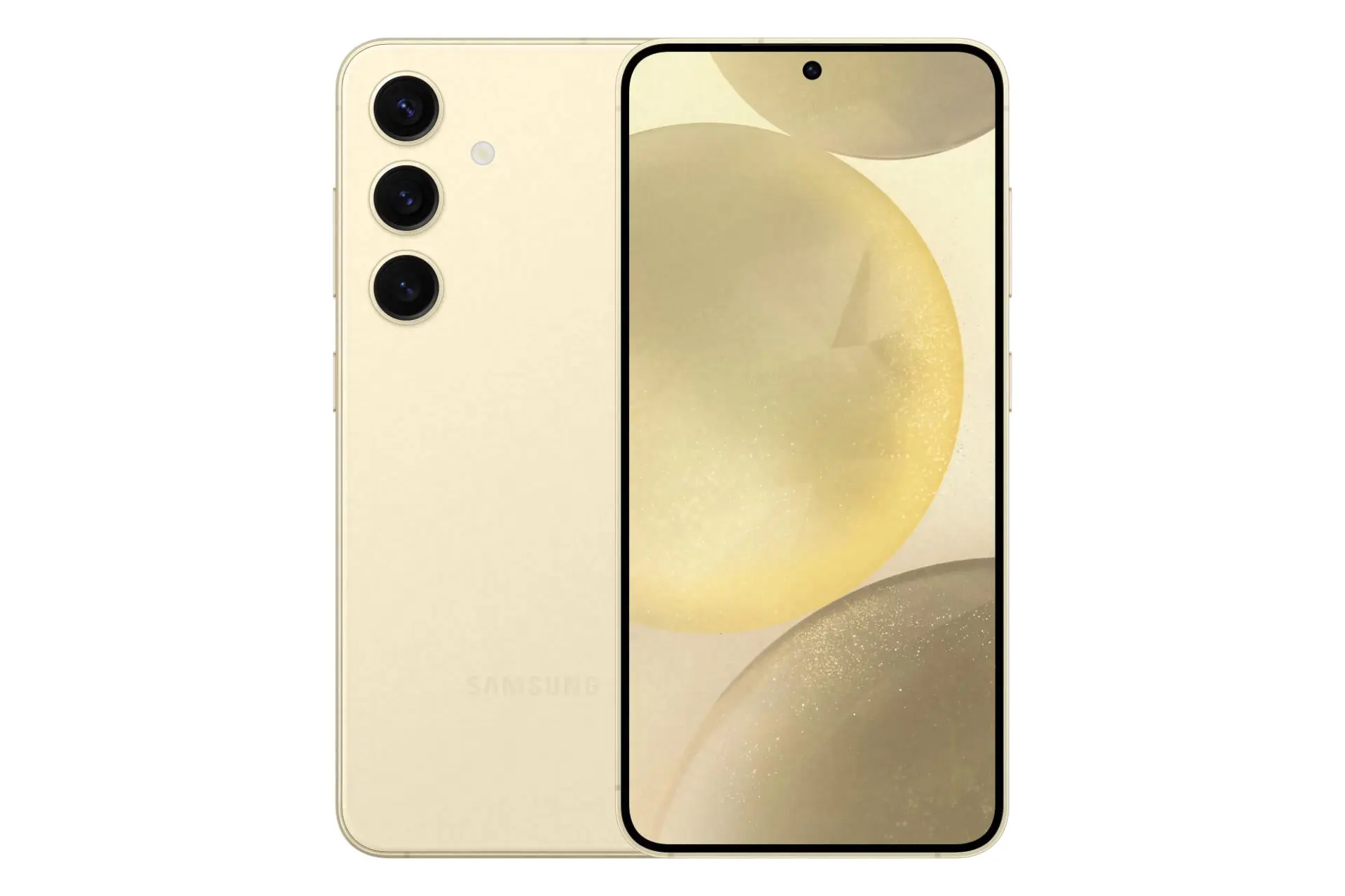 65a8105b881b9173c370e6ea پنل جلو و پشت گوشی موبایل گلکسی اس 24 سامسونگ زرد / Samsung Galaxy S24