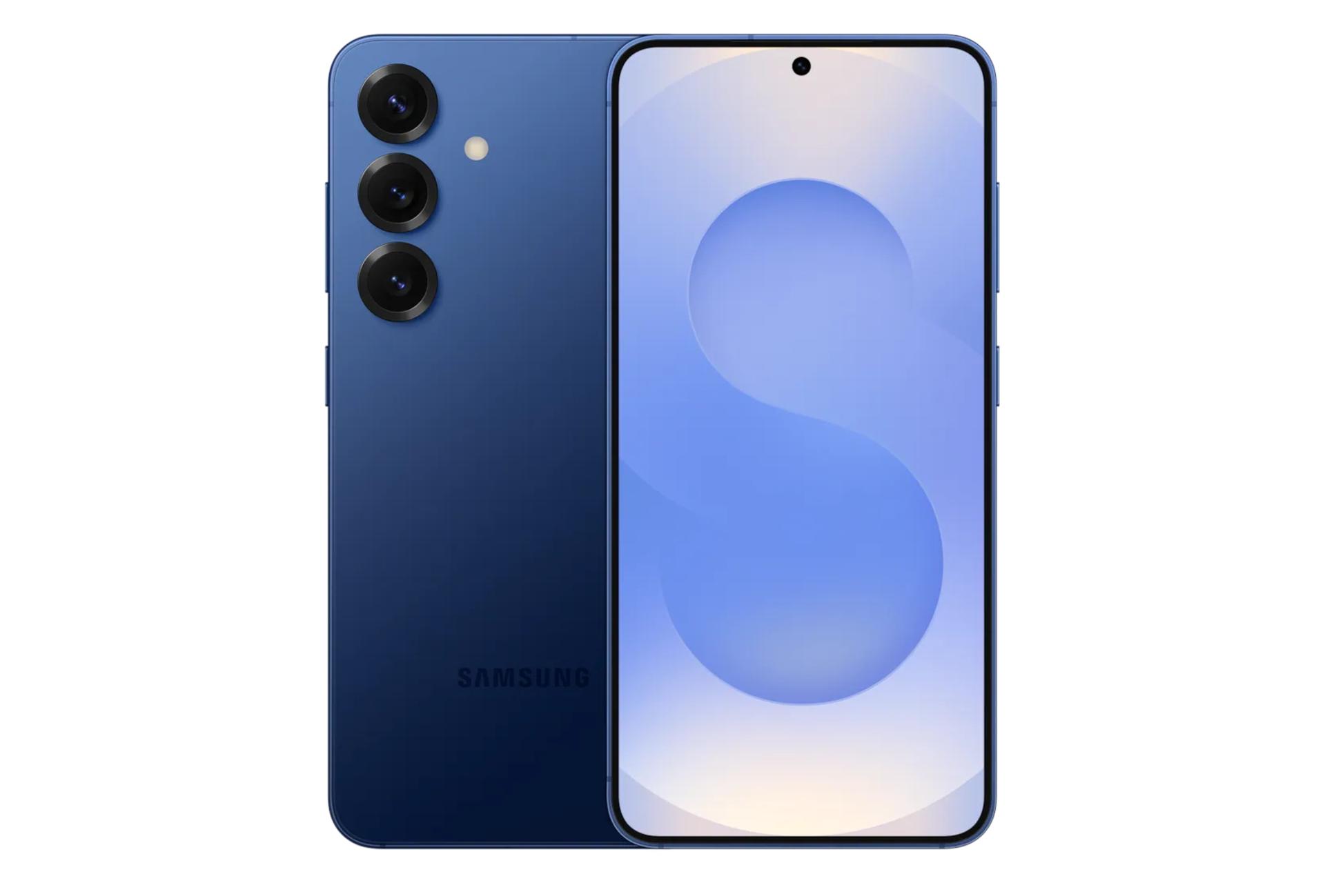 679138a9902ce99e63fe34fb-1 پنل جلو و پشت گوشی موبایل گلکسی اس 25 سامسونگ سرمه ای / Samsung Galaxy S25