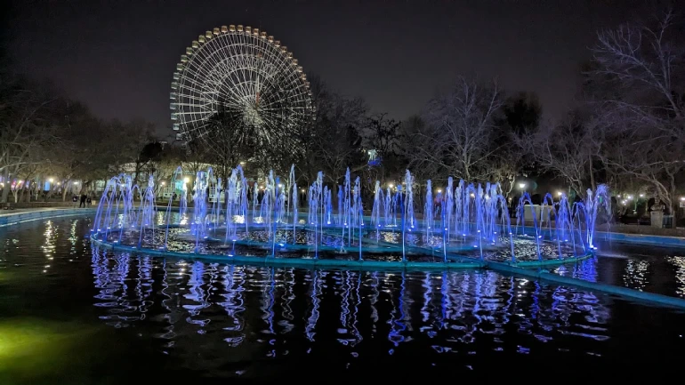 برج برفی مشهد؛ تجربه زمستان در دل تابستان 23 شهربازی پارک ملت